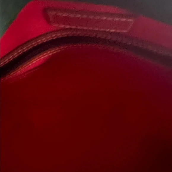 Dooney & Bourke Red Leather Satchel - Picture 5 of 9